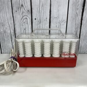 Vintage Clairol Style Setter Wax Hot Rollers Curlers C20-1 Complete NO Clips